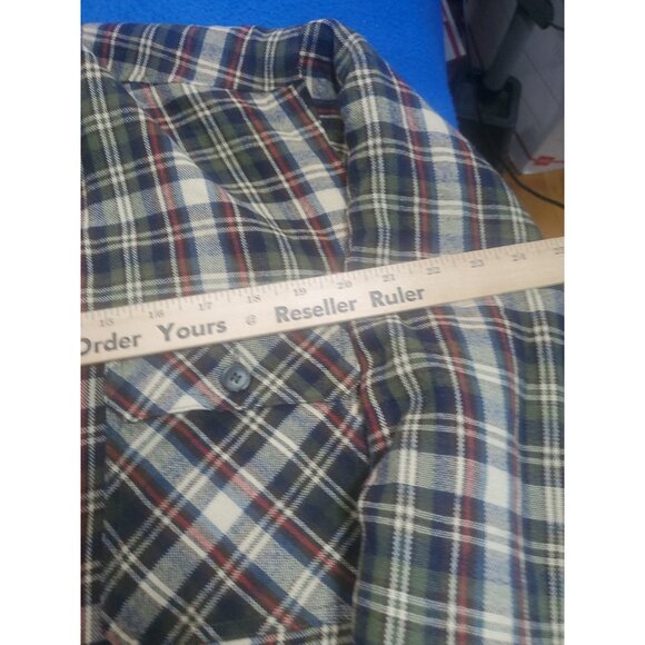 Casual Country Insulated Flannel Button Plaid Men's Size Medium - Picture 15 of 16